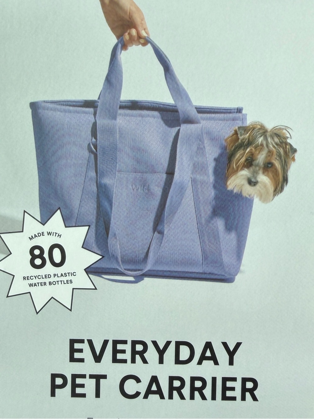 Everyday Pet Carrier Tote - Lavender Blue